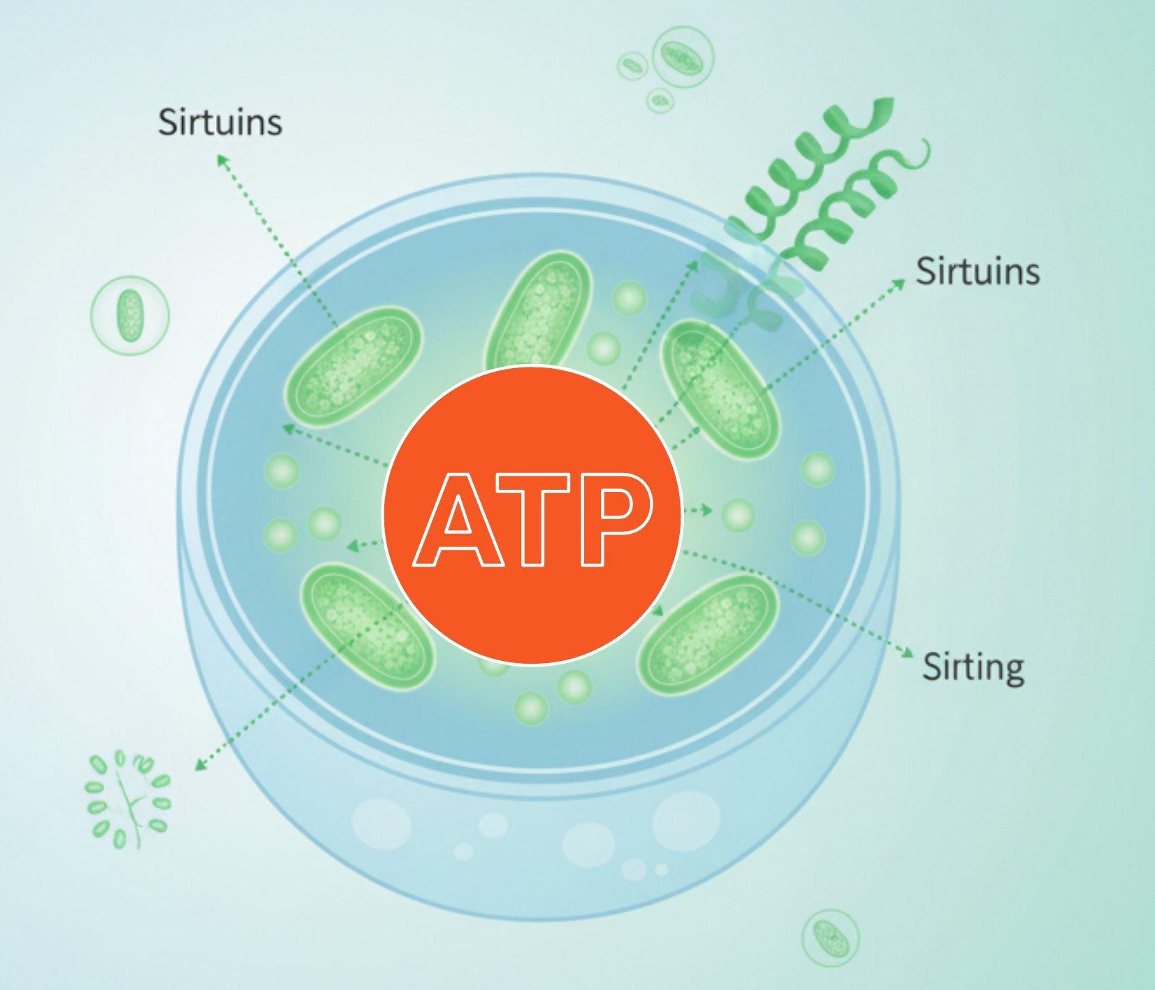 ミトコンドリア図